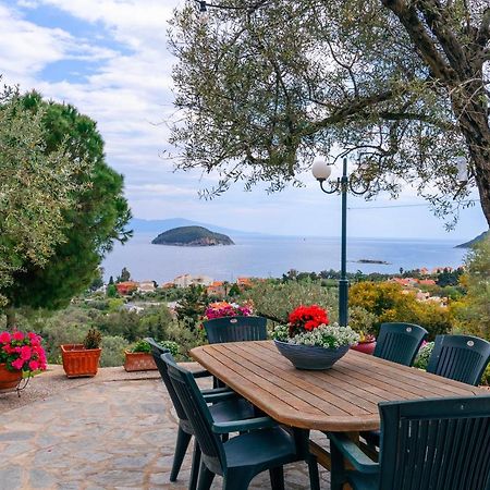 Villa Elia Kavala - Mediterranean Holiday Villa PalaiónTsiflíkion المظهر الخارجي الصورة