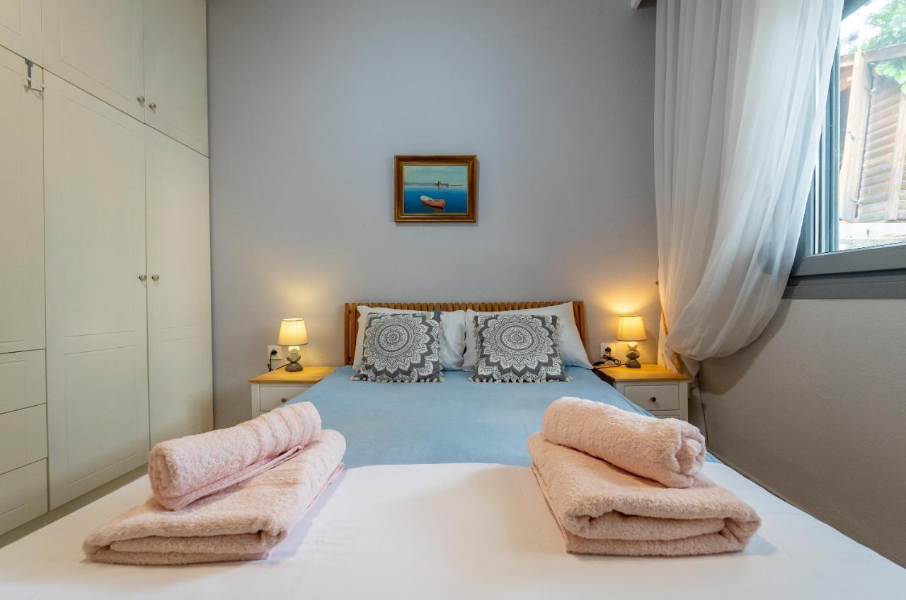 Villa Elia Kavala - Mediterranean Holiday Villa PalaiónTsiflíkion المظهر الخارجي الصورة